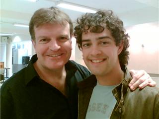 with Lee Mead